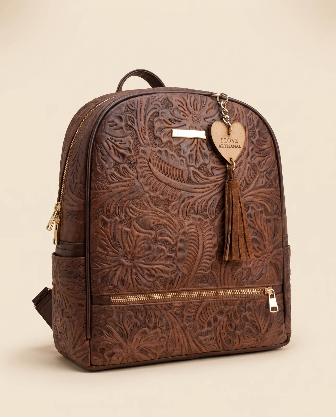 Mochila Floral Café