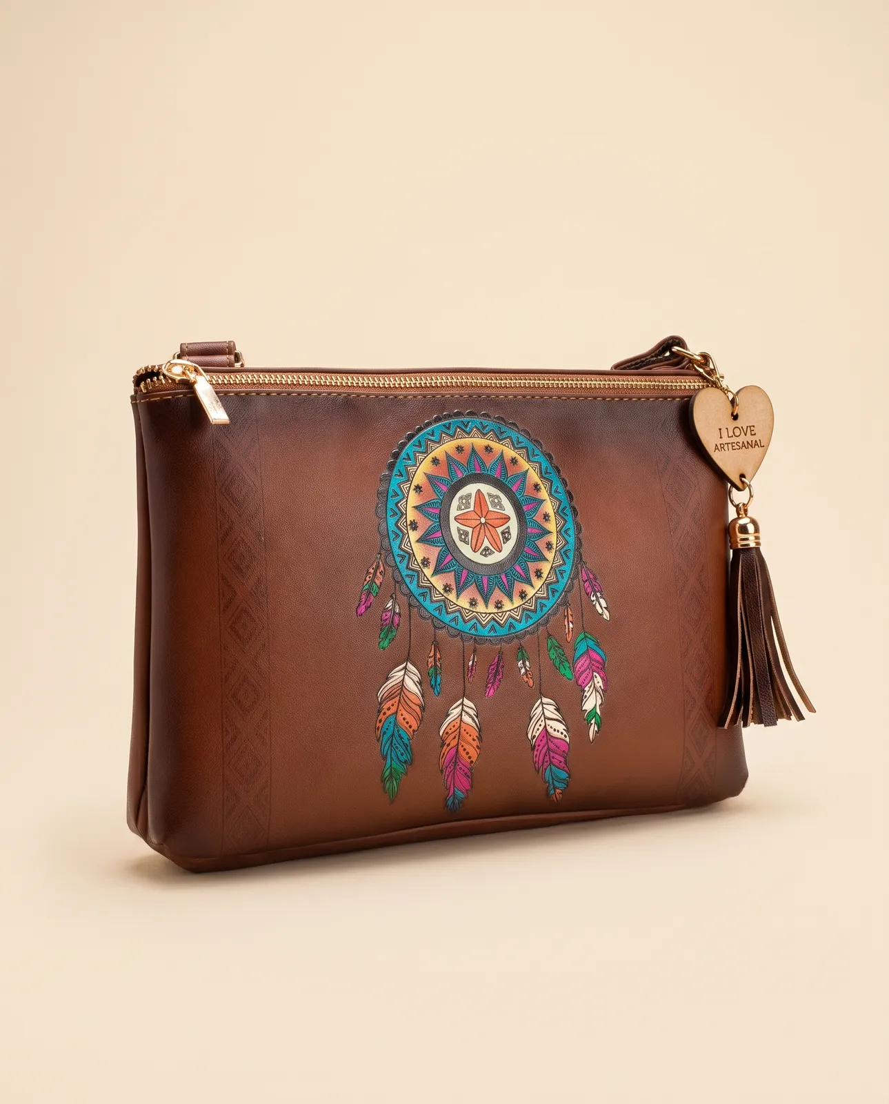 Bandolera Atrapasueños Cognac