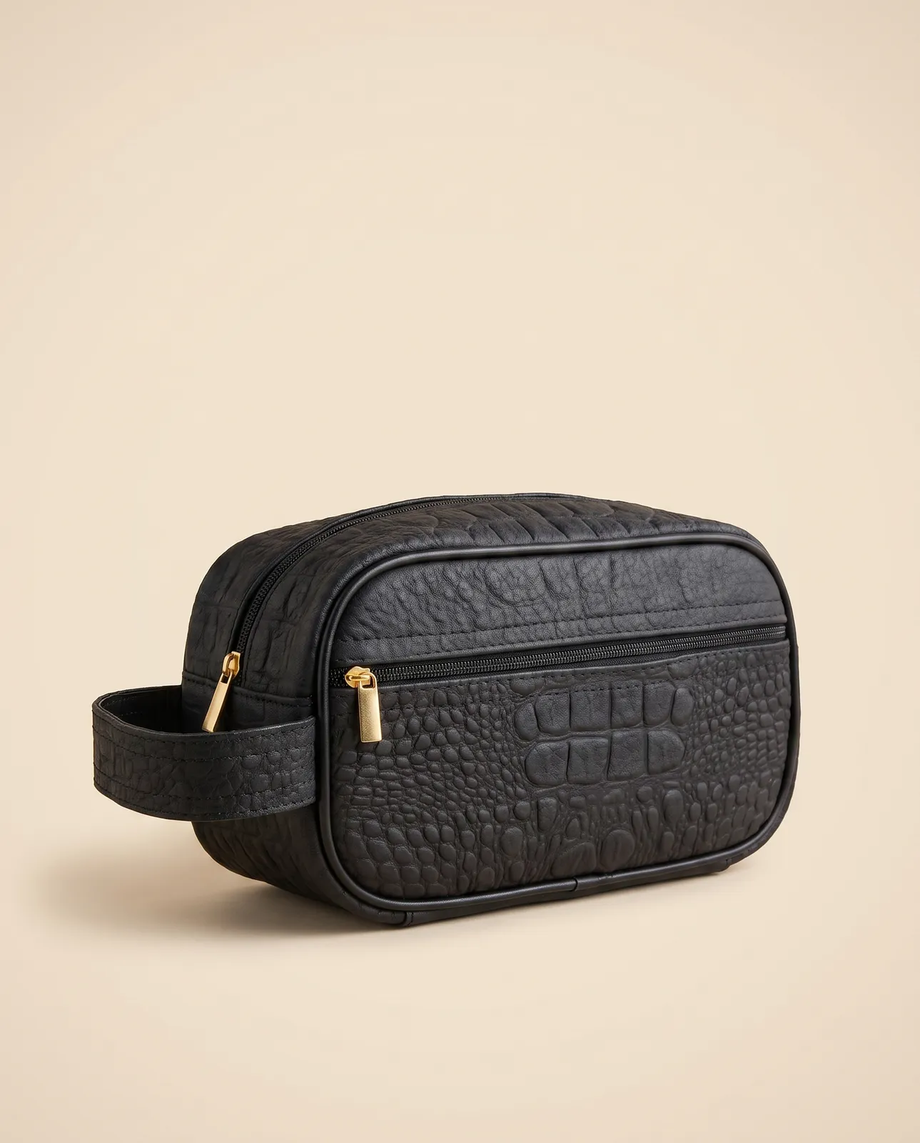 Neceser Croco Negro