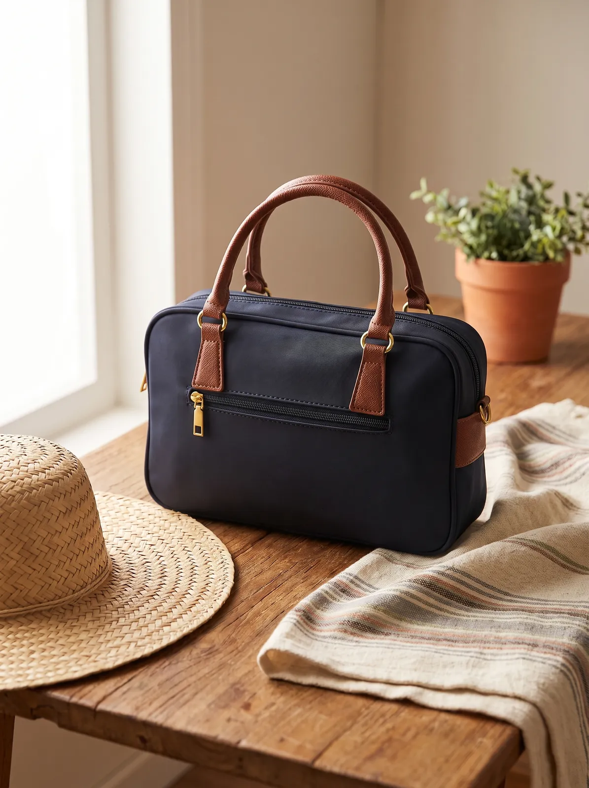 Bolso Cognac en contexto