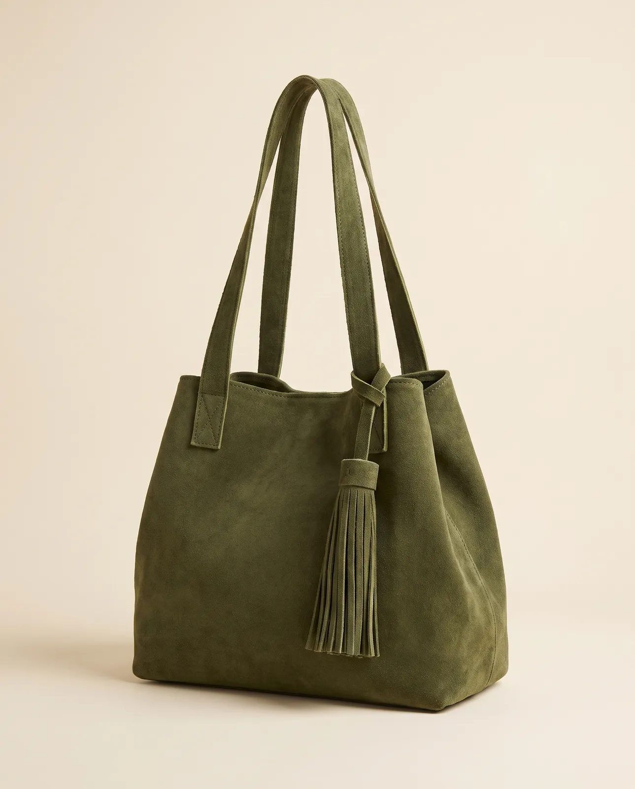 Tote Gamuza Olivo