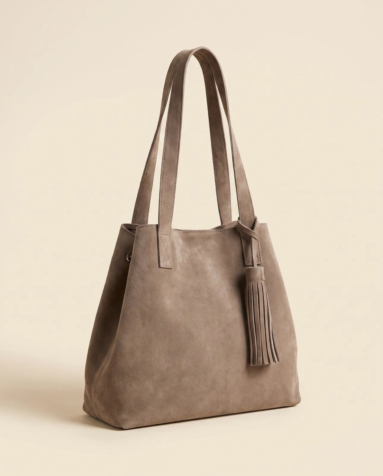 Tote Gamuza Gris